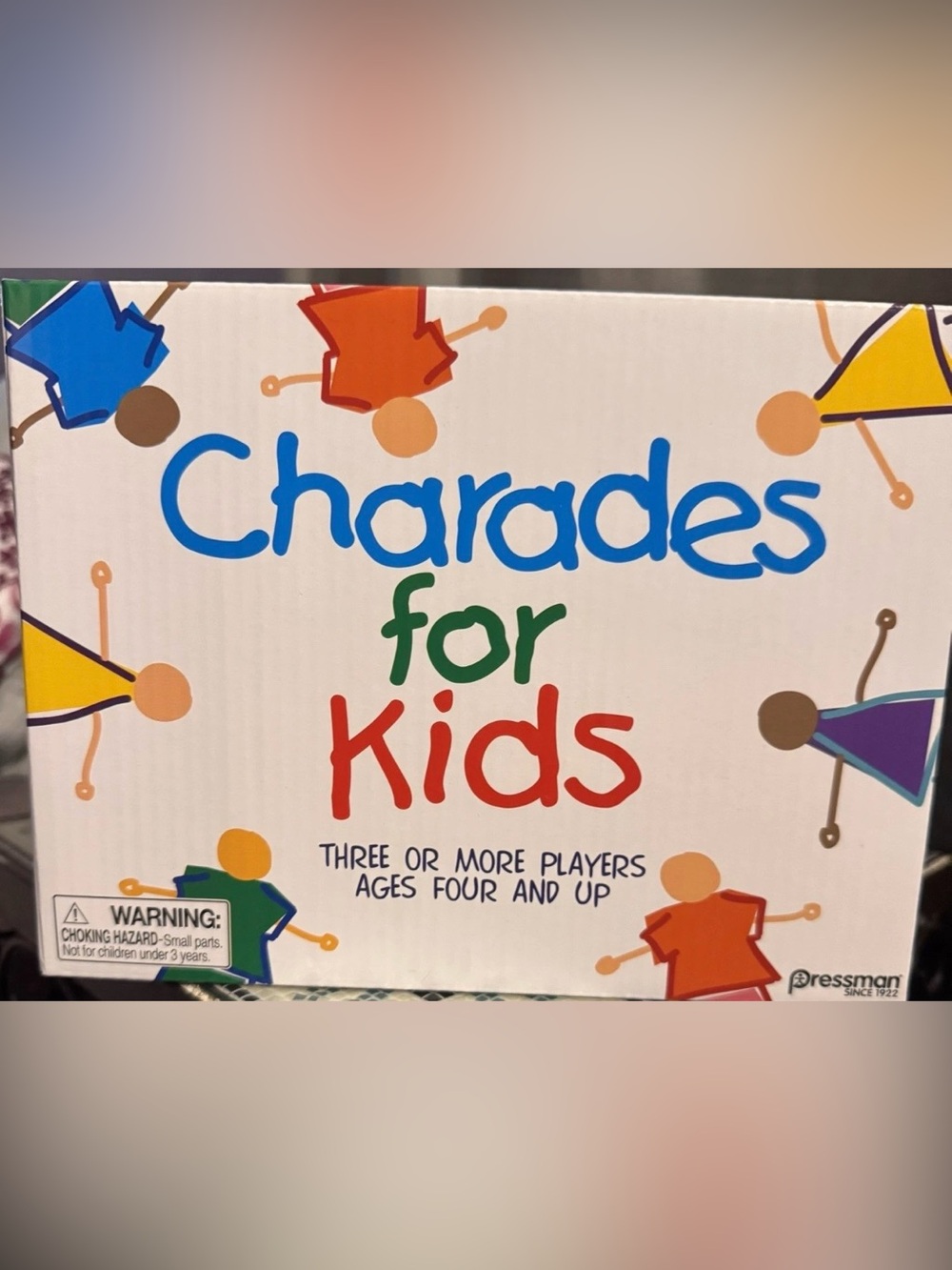 Pressman Charades for Kids Board Game